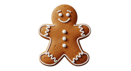 Cute Gingerbread Man Cookie Christmas Treat