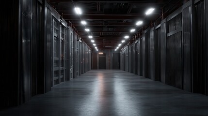 Obraz premium storage hall.