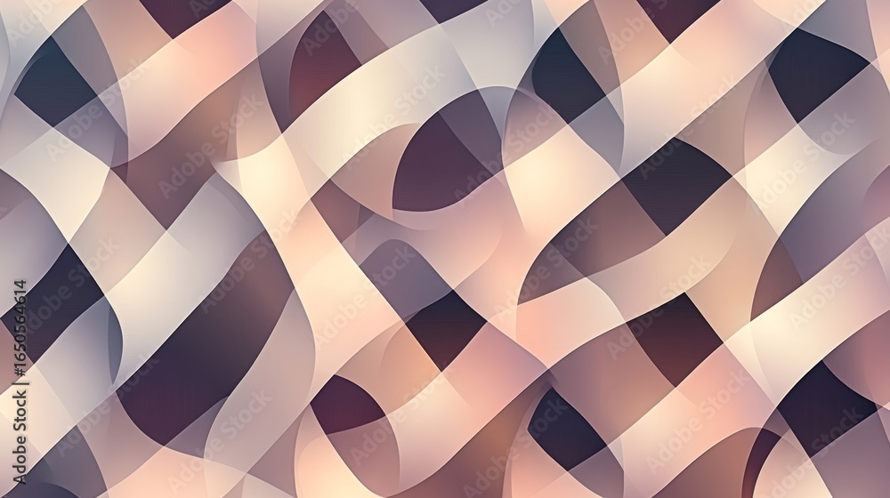 Poster dynamic intersecting shapes modern art digital design abstract environment aesthetic viewpoint seaml
