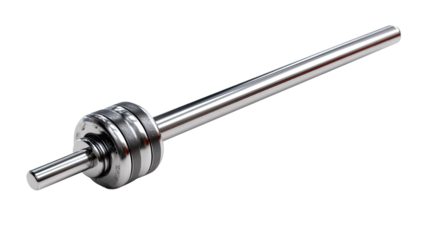 Stainless Steel Bartender Tool: Capturing the essence of a precision, this sleek, minimalist image spotlights a shining stainless steel bartender's tool.