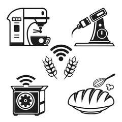 kitchen icons set