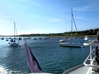 Ile-aux-Moines, August 2025: Hiking around Ile-aux-Moines in the Gulf of Morbihan in Brittany- View...