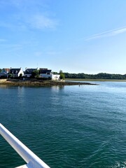 Ile-aux-Moines, August 2025: Hiking around Ile-aux-Moines in the Gulf of Morbihan in Brittany- View...