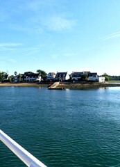 Ile-aux-Moines, August 2025: Hiking around Ile-aux-Moines in the Gulf of Morbihan in Brittany- View...