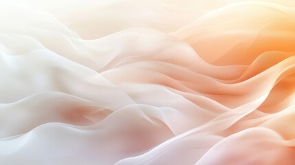Obraz premium Soft, flowing fabric in pastel colors