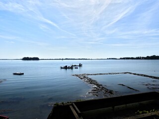 Ile-aux-Moines, August 2025: Hiking around Ile-aux-Moines in the Gulf of Morbihan in Brittany- View...