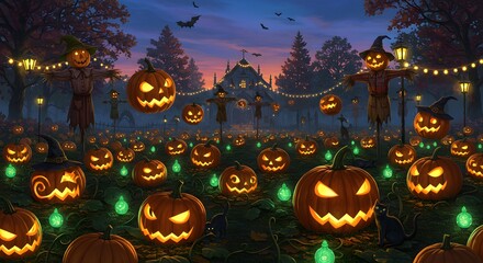 The Enchanted Pumpkin Patch