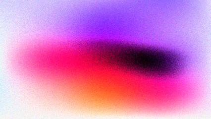 Abstract, grainy gradient background with a blend of vibrant colors, including magenta, orange, blue, and purple.