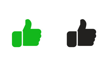 Set of like and dislike sign, YES and NO icon, YES and NO buttons, YES and NO buttons symbol, YES and NO sign, like and dislike buttons, like and dislike sign, like and dislike symbol