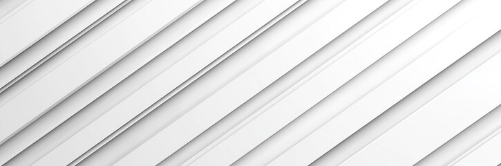 Obraz premium Minimalist White Diagonal Stripes Geometric Background