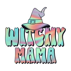 Witch mama Iridescent Halloween Fantasy