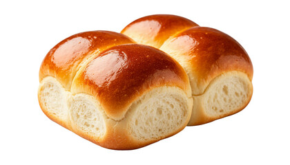 Fresh Baked Bread on Transparent Background