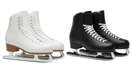Isolated Ice Skates
