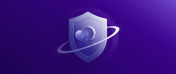 Shield with planet ring