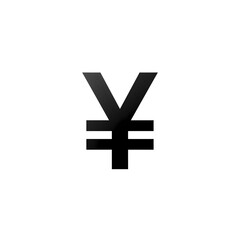 Yen Symbol: Minimalist Digital Currency Graphic