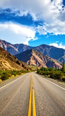 Fototapeta premium Scenic mountain road (1)