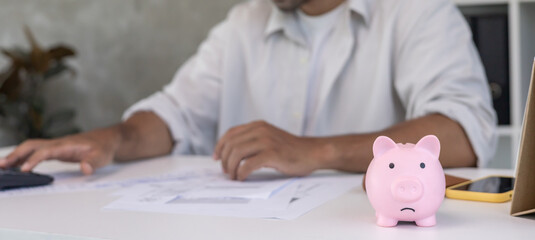 Debt shopping, Debt business, large bills or invoices no money to pay to expenses and credit card...