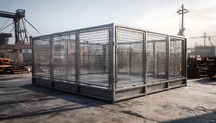 Obraz premium construction of a factory building