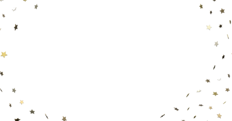 Twinkling Christmas Trail: Exquisite 3D Illustration of Falling Festive Starry Traces