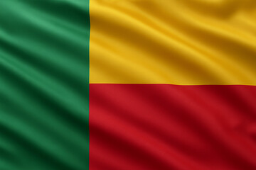 Obraz premium flag of Benin