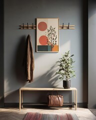 Cozy Minimalist Entryway Design