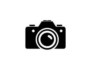 Fototapeta premium Capture perfect moments with this sleek camera outline