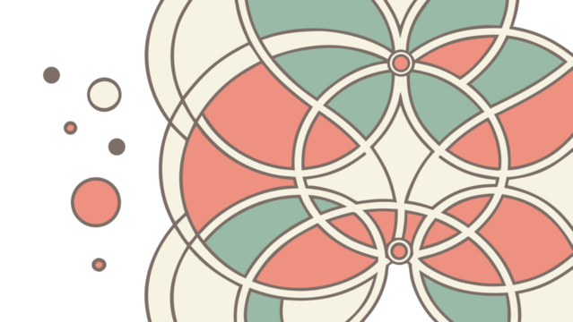 abstract background with circles