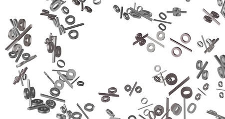 Blurred sale background.  transparent PNG