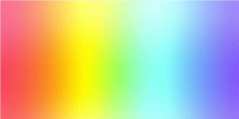 A vibrant, abstract wallpaper with a spectrum of rainbow colors and geometric patterns