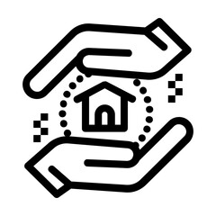 Save Home Free Icon