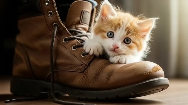 cat on the floor
