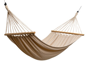 Modern Fabric Hammock with Soft Draping PNG