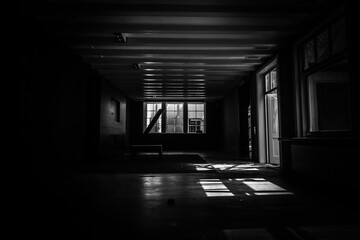 dark room interior