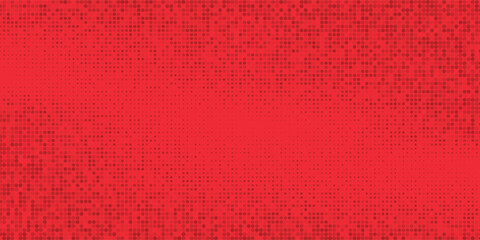 Red diagonal geometric shape with halftone. Modern fiber textured vector eps 10