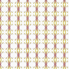 Obraz premium An infinitely repeating pattern featuring abstract shapes in various pastel colors on a black background. Perfect for textiles, wallpapers, digital backgrounds, and modern graphic projects.