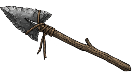 A spear from the Stone Age