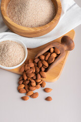 Apricot kernel and Apricot flour – Organic gluten-free superfood and natural baking ingredient.	