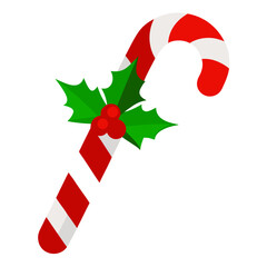 This Image Features a Classic Red and White Christmas Pattern