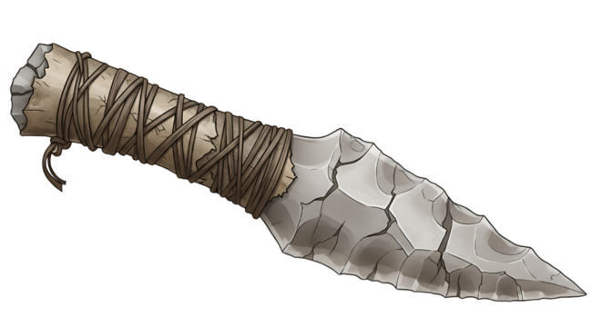 A knife from the Stone Age