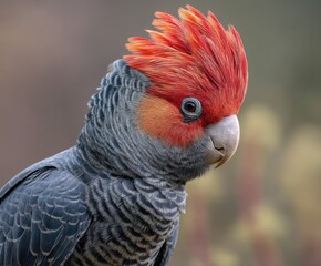 Fototapeta premium Gang-Gang Cockatoo, in the wild