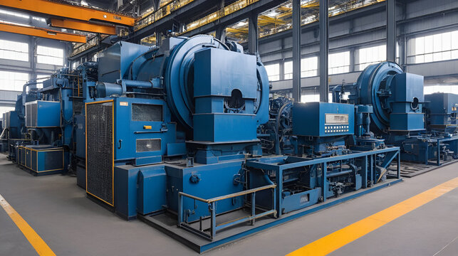 sintering machinery and equipment in a steel plant