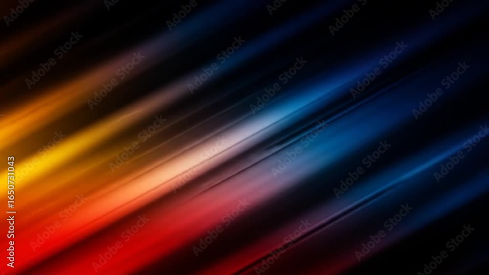 Poster colorful diagonal lines abstract background animation in motion graphics style