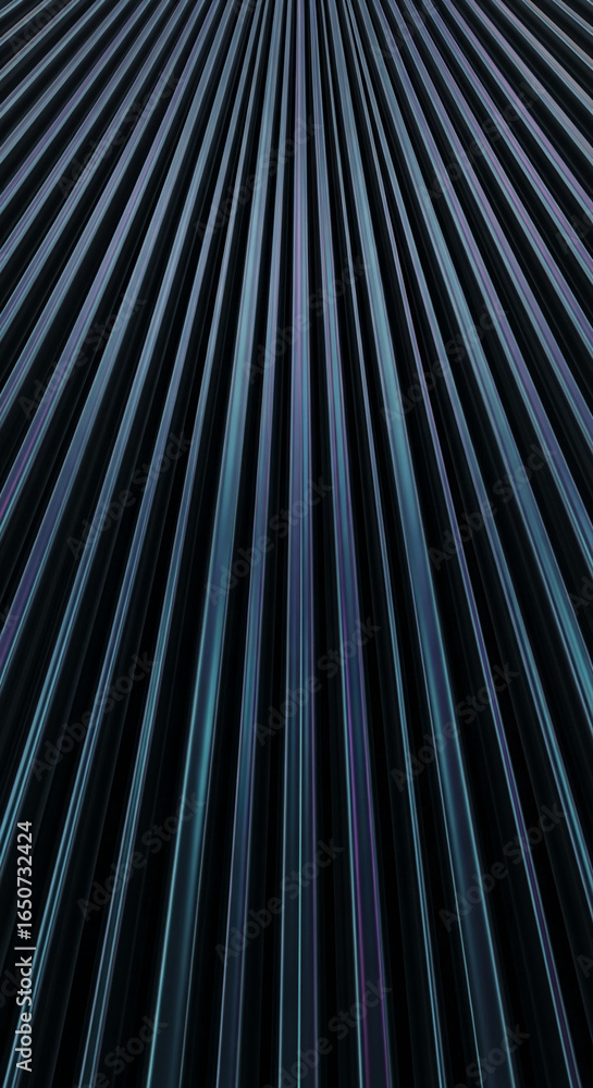 Aufkleber dark teal, vertical lines converge at a central point, creating a dynamic, radiating pattern suitabl