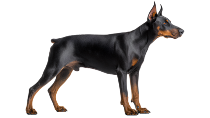 Doberman Pinscher Dog – Black and Tan Guard Dog, Strong and Elegant Pet Breed Profile