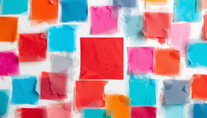 abstract background of colorful cubes