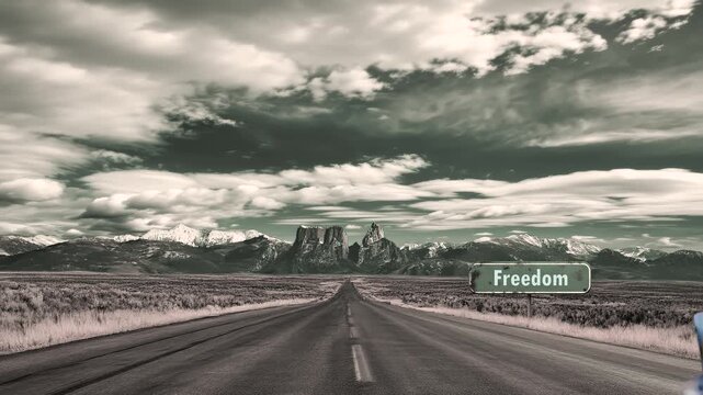 Signposts the direct way to Freedom