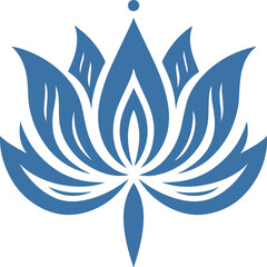 Obraz premium Lotus Flower Icon