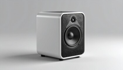 Obraz premium speakers isolated on white background