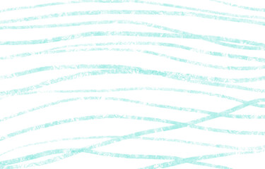 流れるような水彩ボーダーリボン背景、水色
