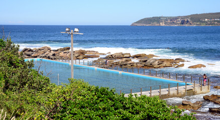 Freshwater rock pool- Sydney AUS